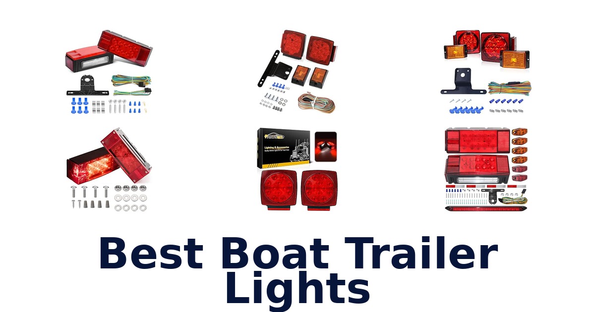 Best Boat Trailer Lights