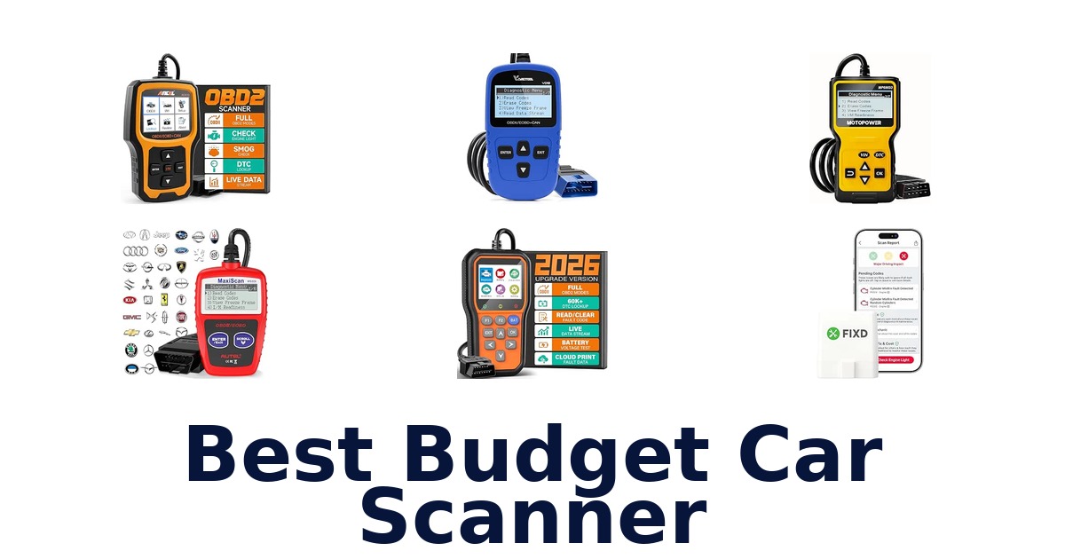 Best Budget Car Scanner