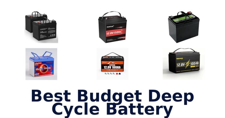 Best Budget Deep Cycle Battery