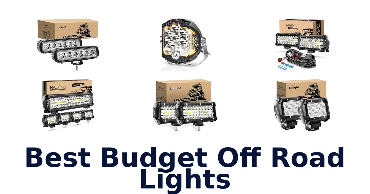 Best Budget Off Road Lights