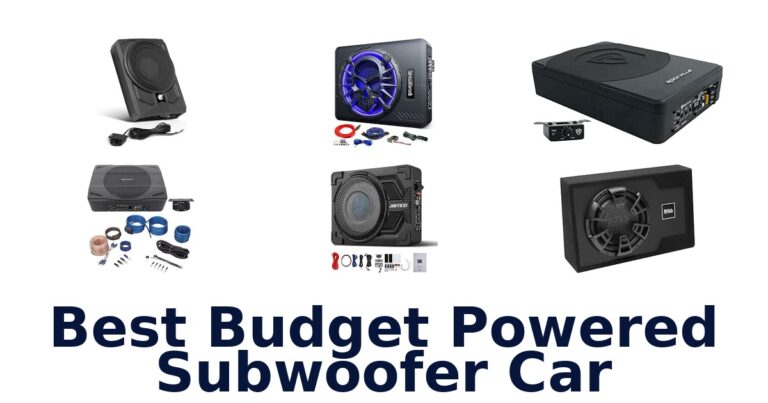 Best Budget Powered Subwoofer Car