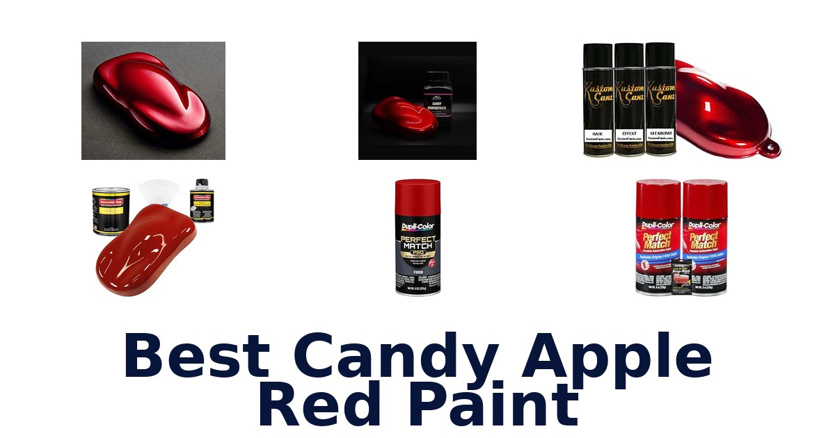 Best Candy Apple Red Paint