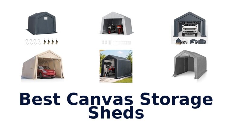 Best Canvas Storage Sheds