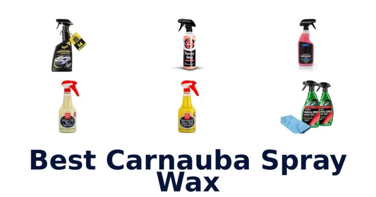 Best Carnauba Spray Wax
