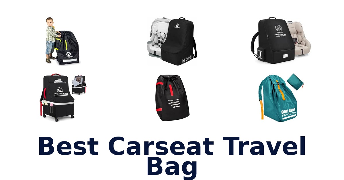 Best Carseat Travel Bag