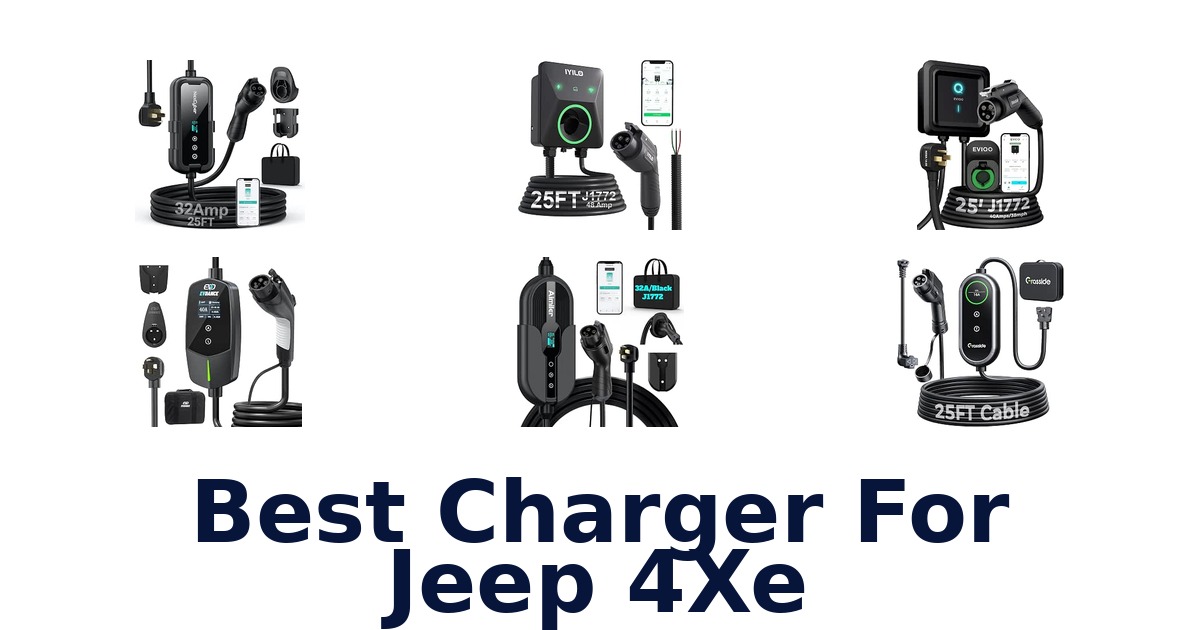 Best Charger For Jeep 4Xe