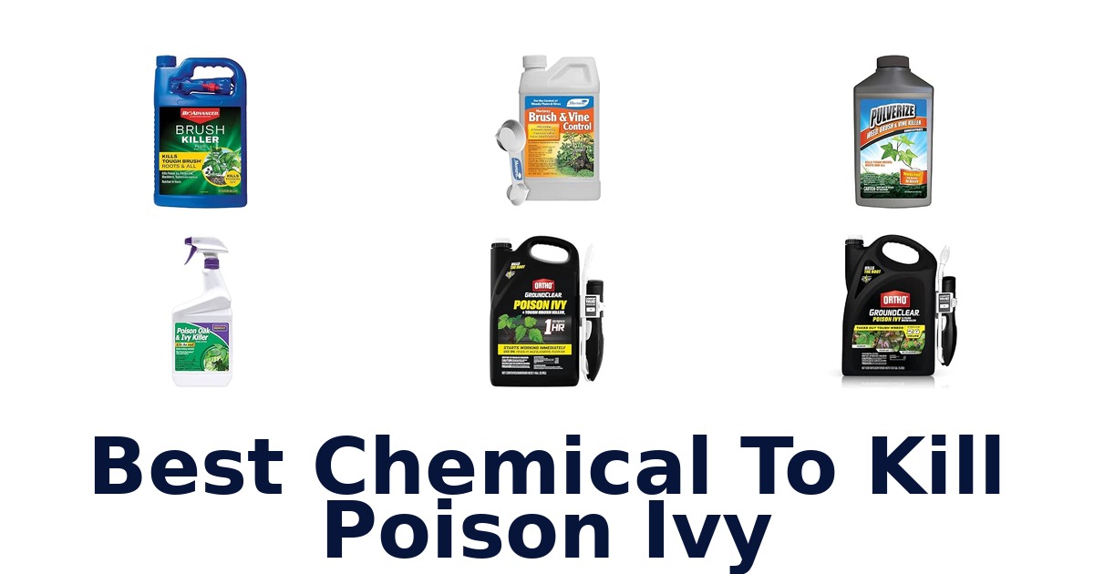 Best Chemical To Kill Poison Ivy