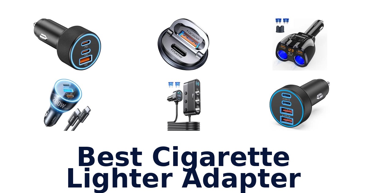 Best Cigarette Lighter Adapter