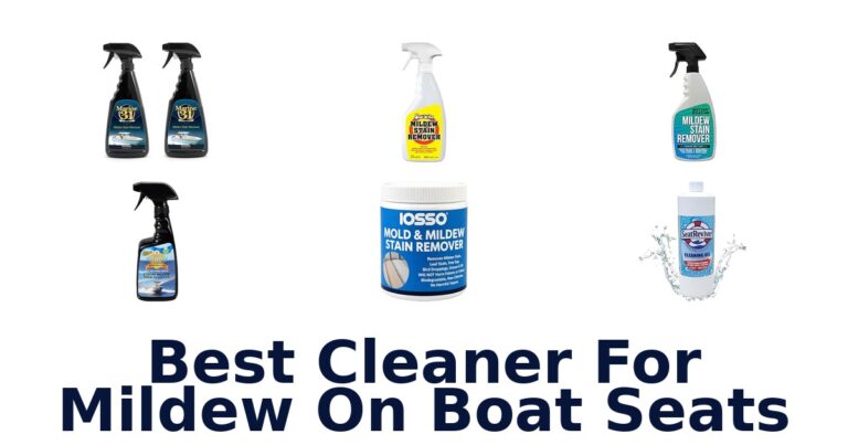 Best Cleaner For Mildew On Boat Seats