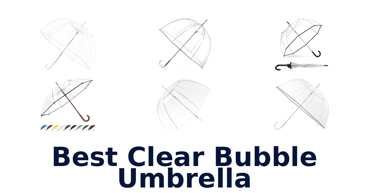 Best Clear Bubble Umbrella