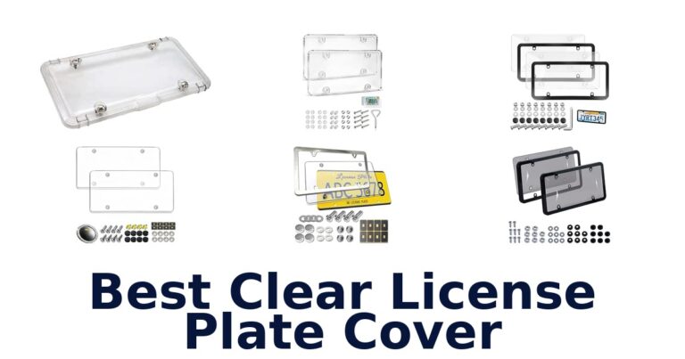 Best Clear License Plate Cover