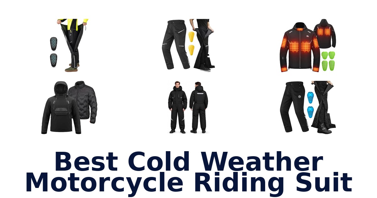 Best Cold Weather Motorcycle Riding Suit