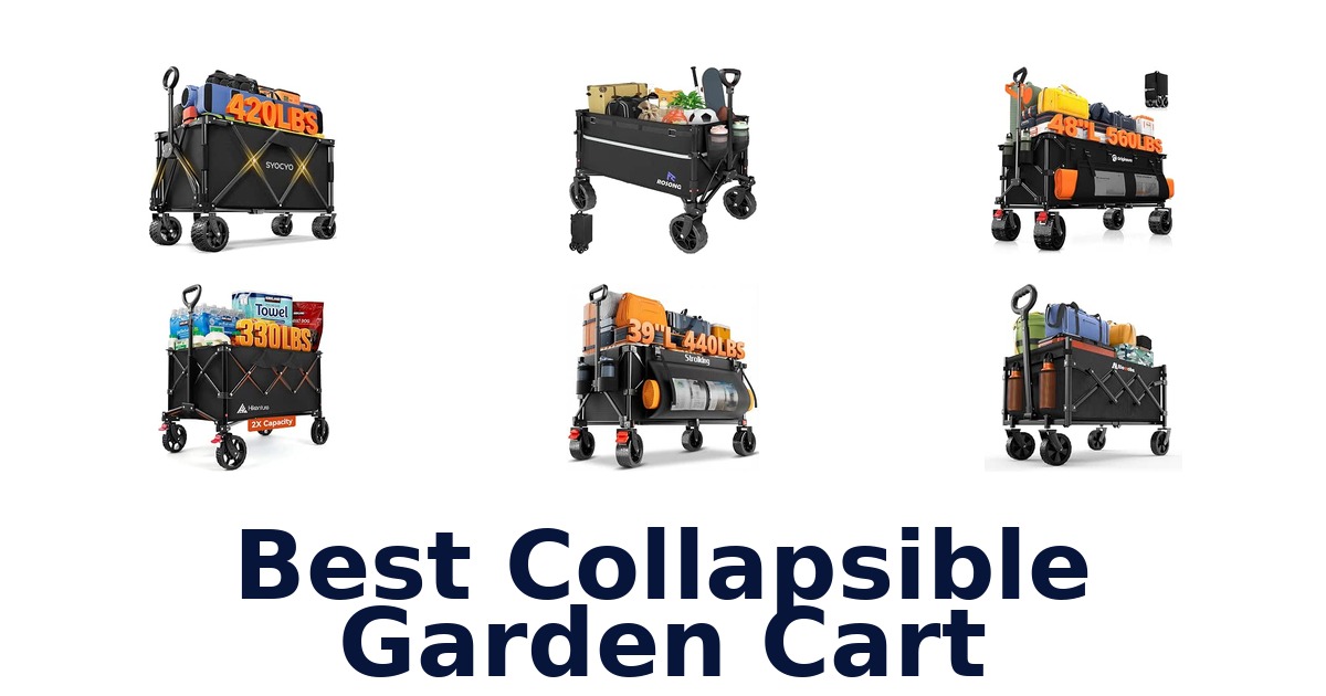 Best Collapsible Garden Cart