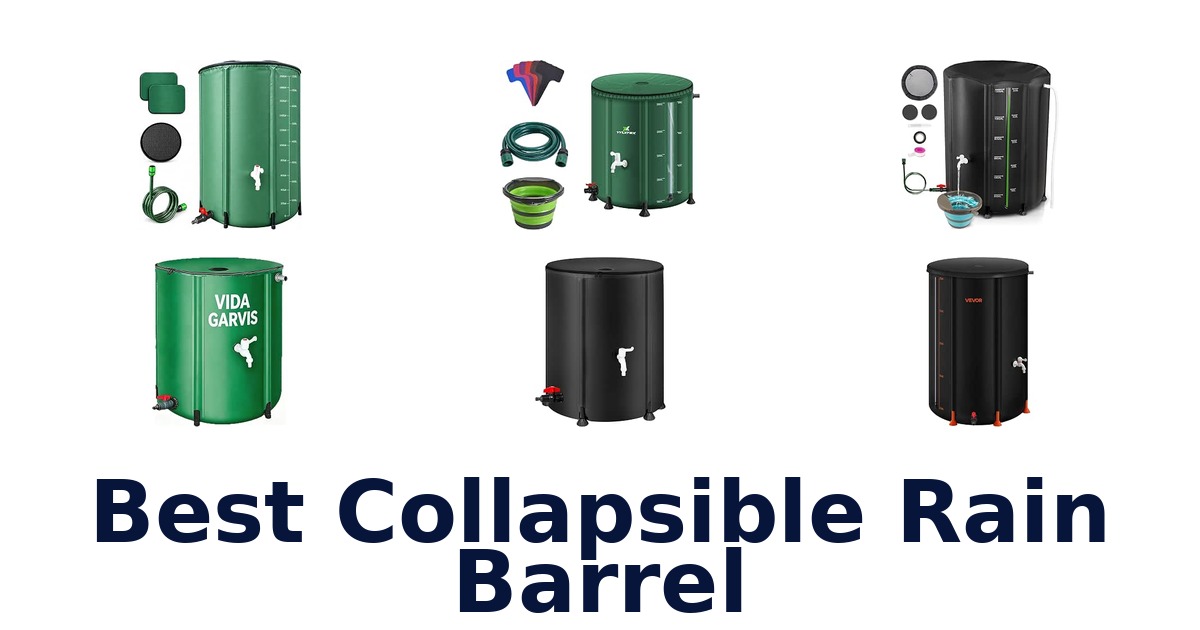 Best Collapsible Rain Barrel