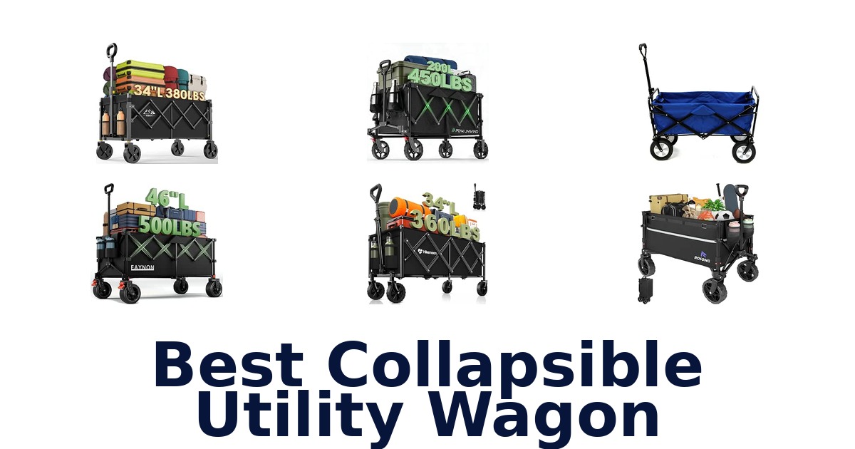 Best Collapsible Utility Wagon