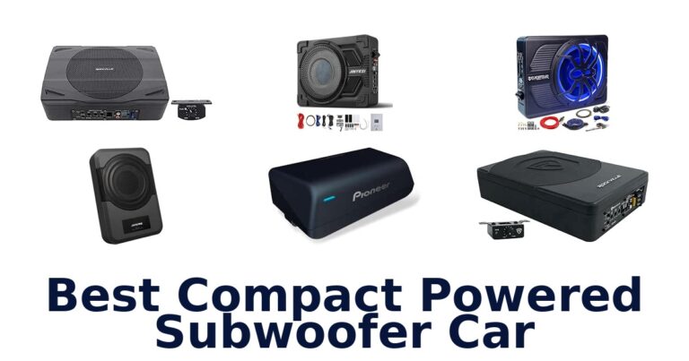Best Compact Powered Subwoofer Car