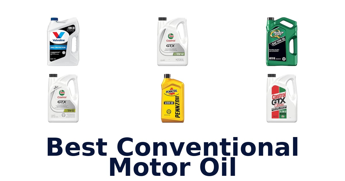 Best Conventional Motor Oil