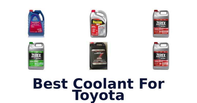 Best Coolant For Toyota