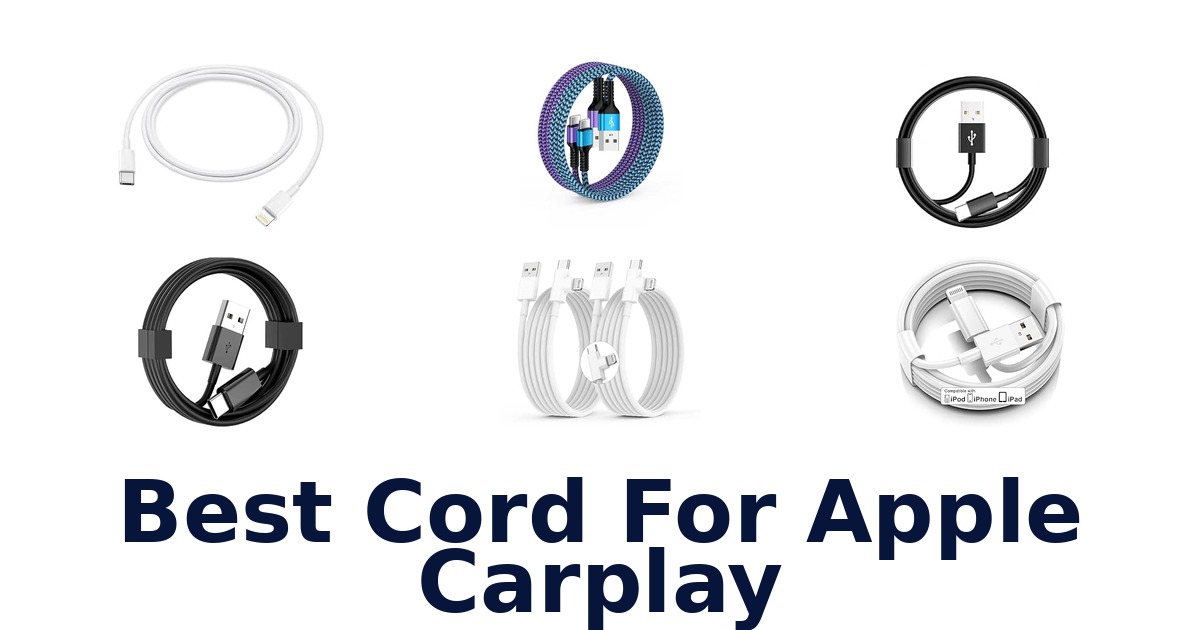 Best Cord For Apple Carplay