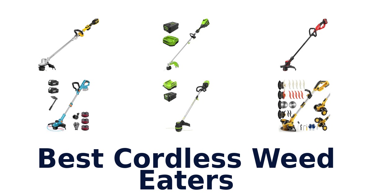 Best Cordless Weed Eaters