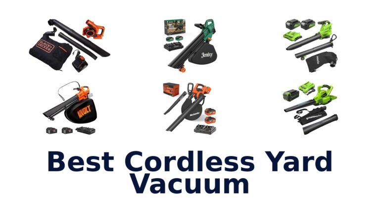 Best Cordless Yard Vacuum