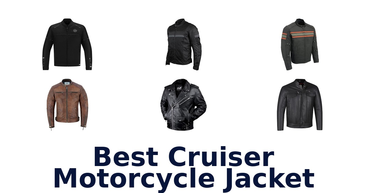 Best Cruiser Motorcycle Jacket
