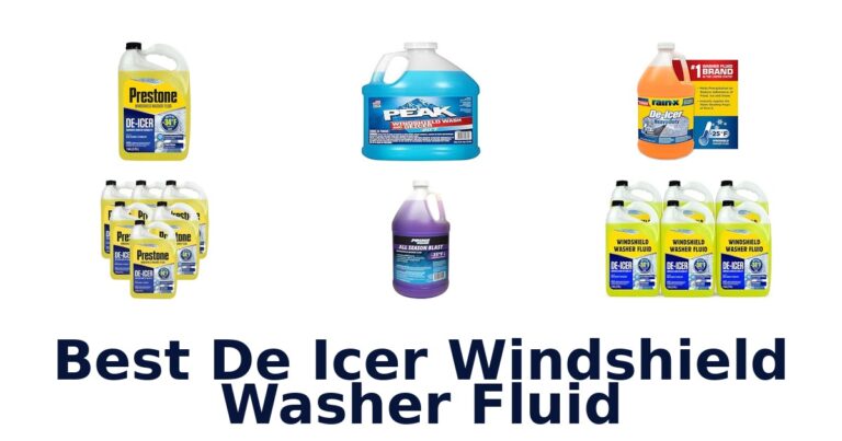 Best De Icer Windshield Washer Fluid