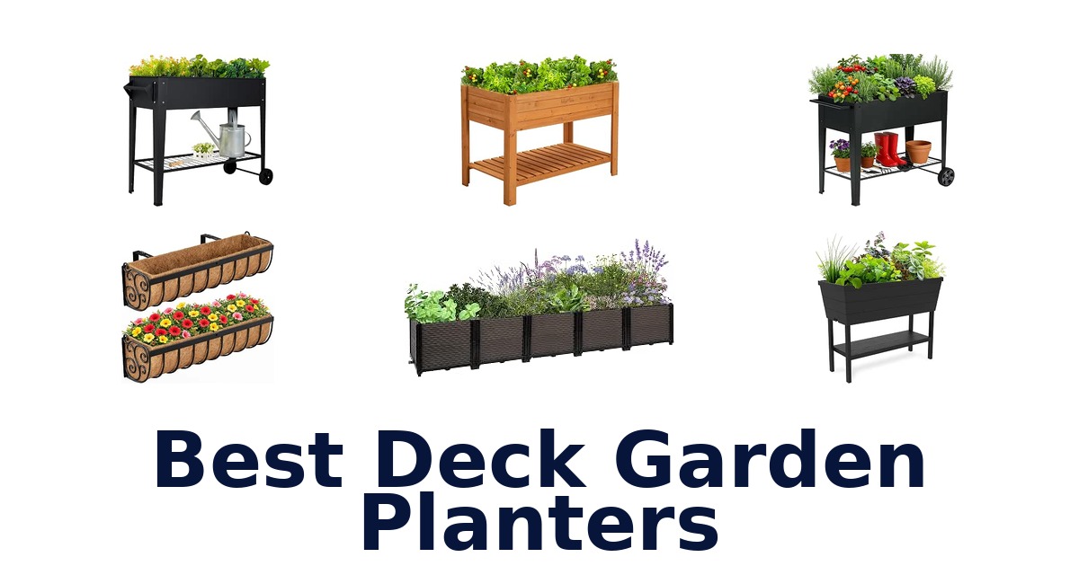 Best Deck Garden Planters
