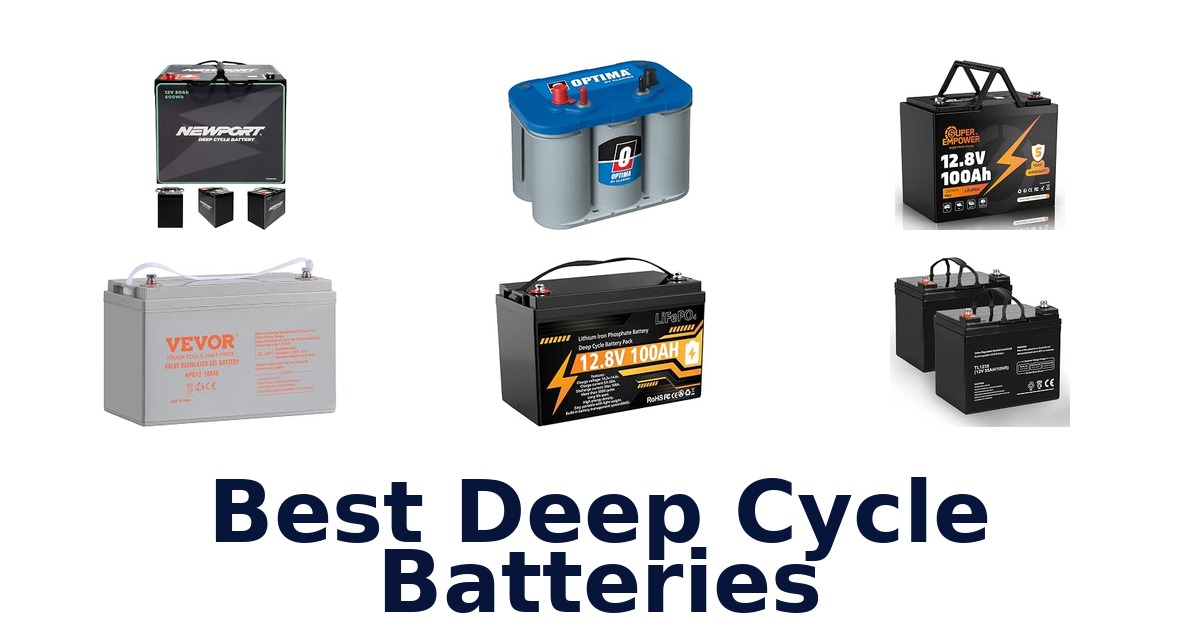 Best Deep Cycle Batteries