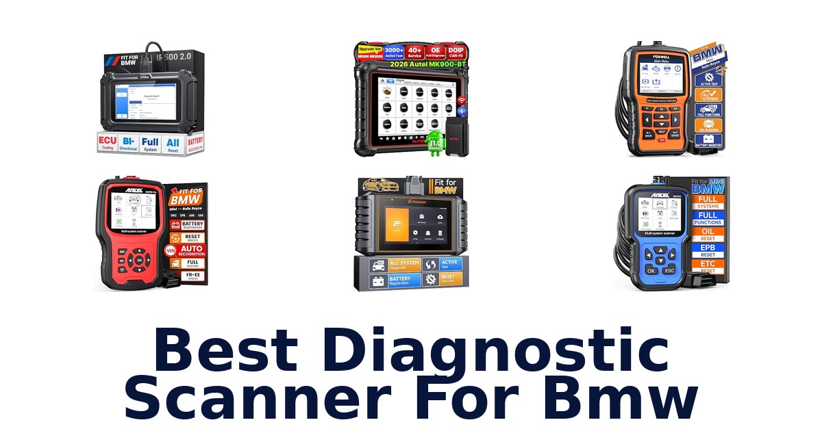 Best Diagnostic Scanner For Bmw