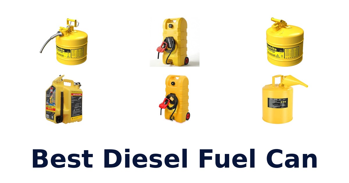 Best Diesel Fuel Can