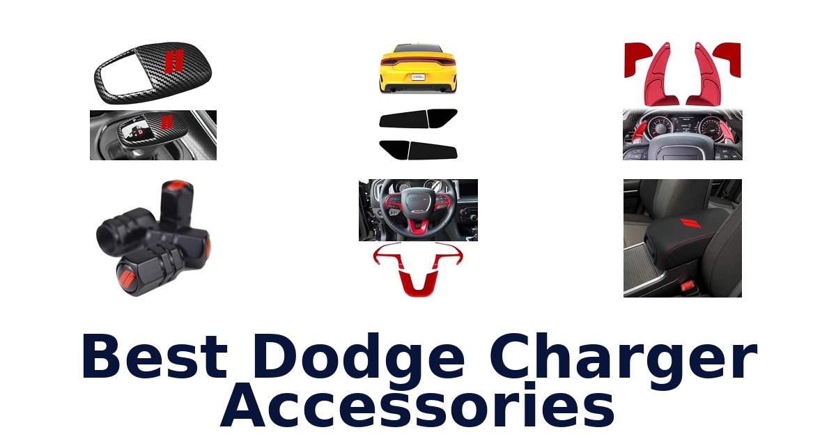 Best Dodge Charger Accessories