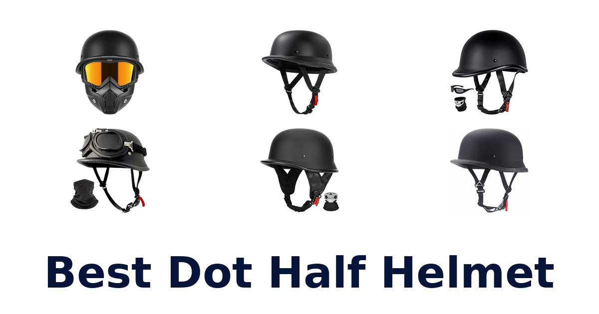 Best Dot Half Helmet