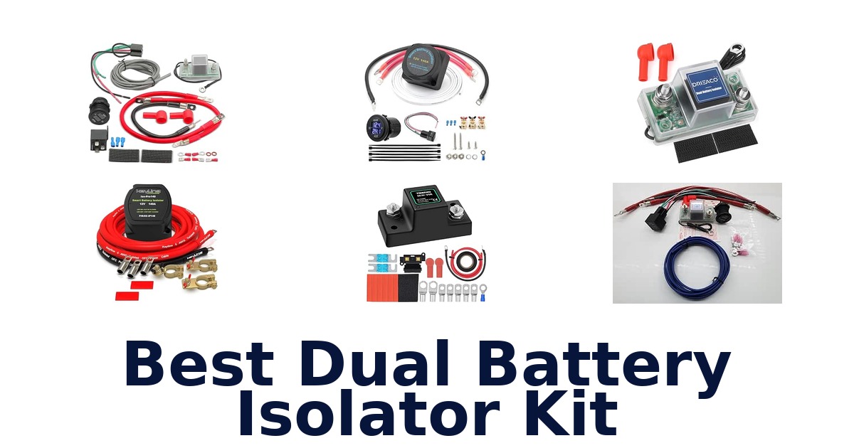 Best Dual Battery Isolator Kit