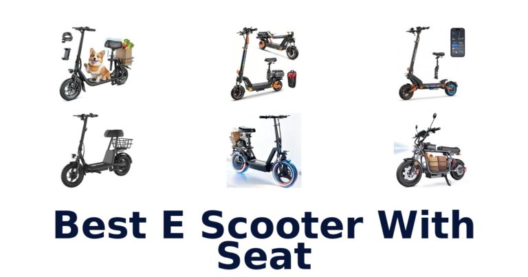 Best E Scooter With Seat