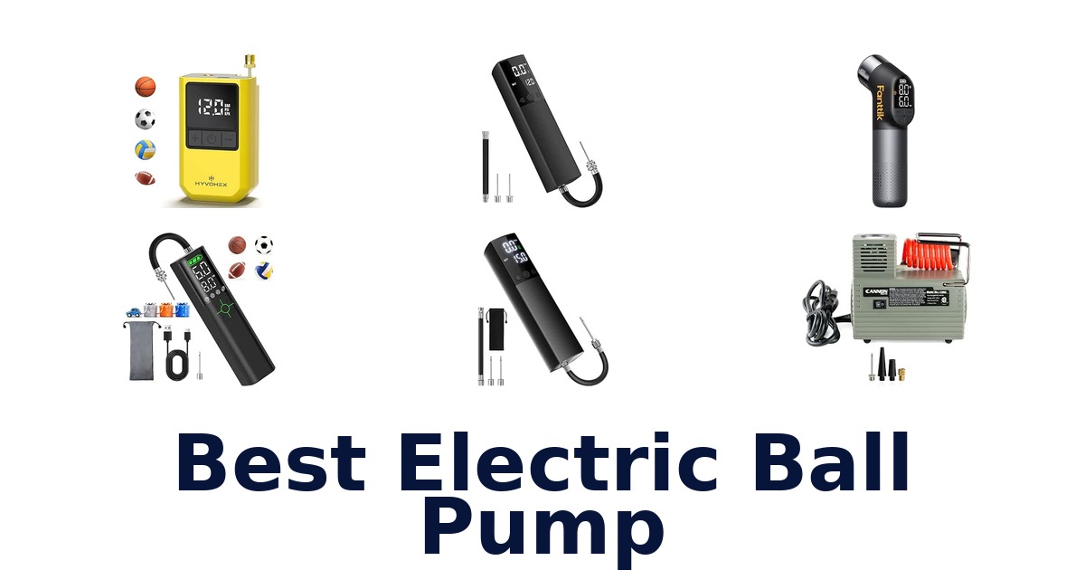 Best Electric Ball Pump