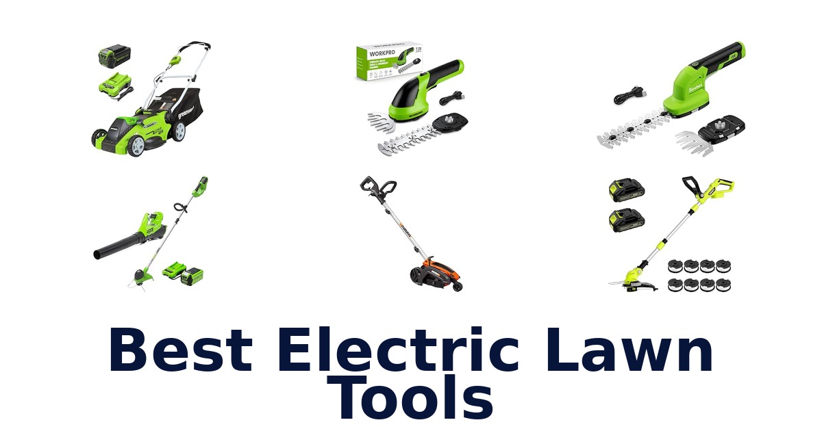 Best Electric Lawn Tools