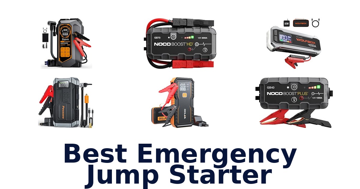 Best Emergency Jump Starter