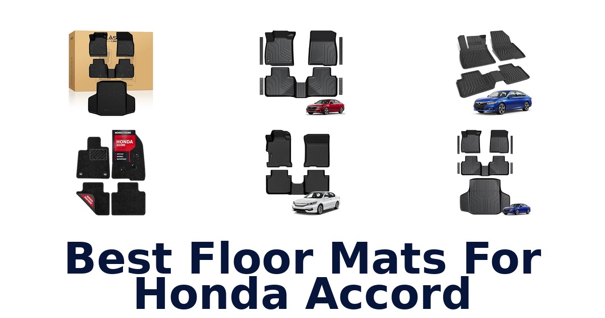 Best Floor Mats For Honda Accord