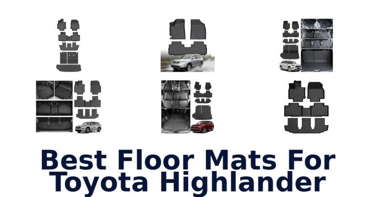 Best Floor Mats For Toyota Highlander