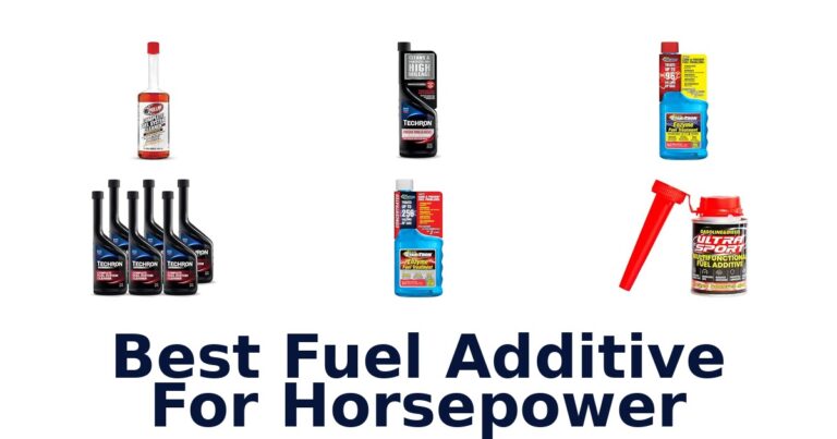 Best Fuel Additive For Horsepower