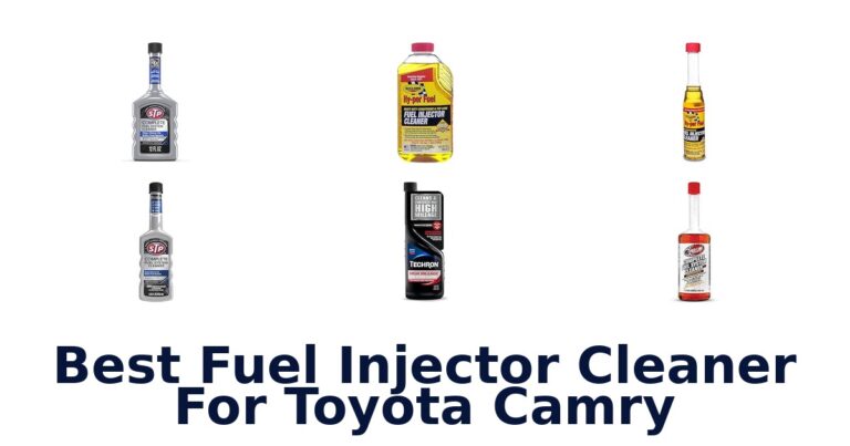 Best Fuel Injector Cleaner For Toyota Camry