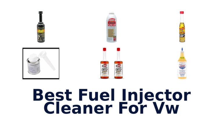 Best Fuel Injector Cleaner For Vw