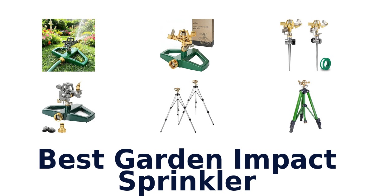 Best Garden Impact Sprinkler