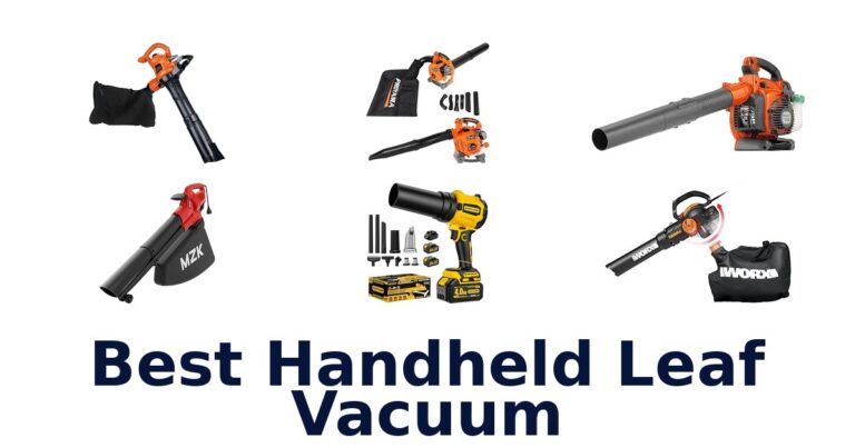 Best Handheld Leaf Vacuum