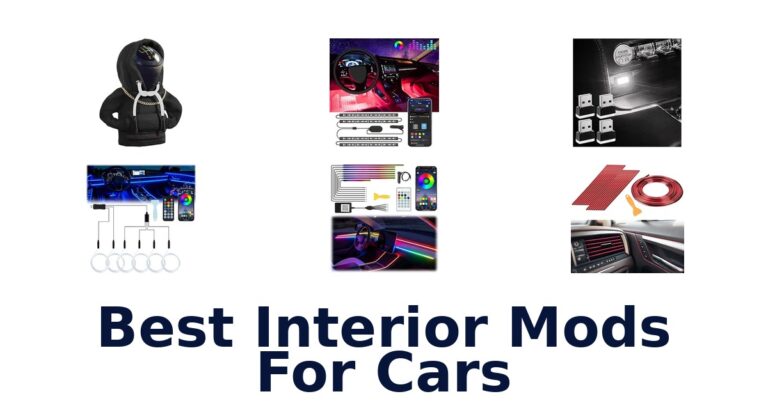 Best Interior Mods For Cars