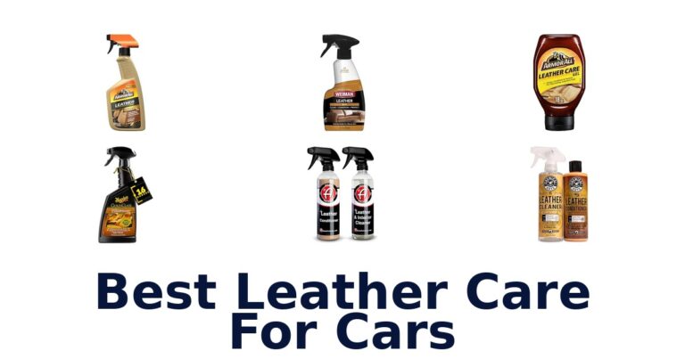 Best Leather Care For Cars