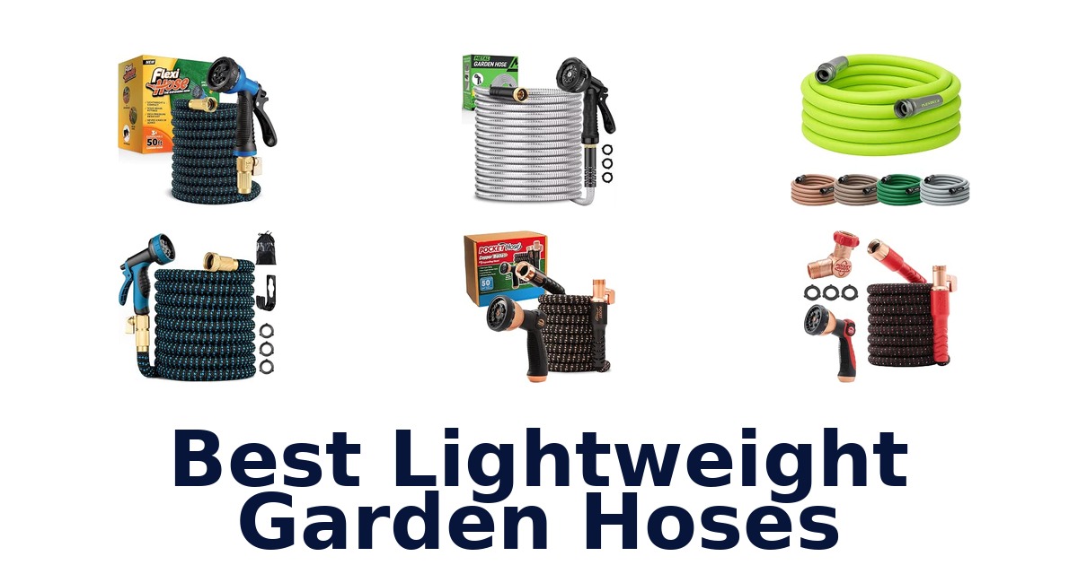 Best Lightweight Garden Hoses