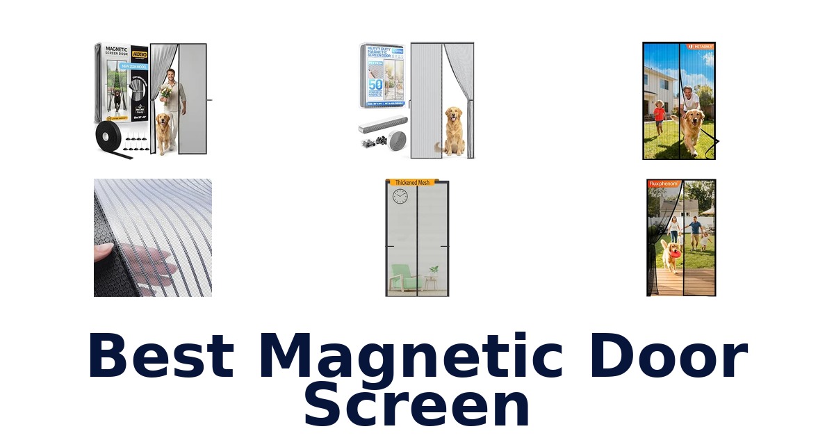 Best Magnetic Door Screen