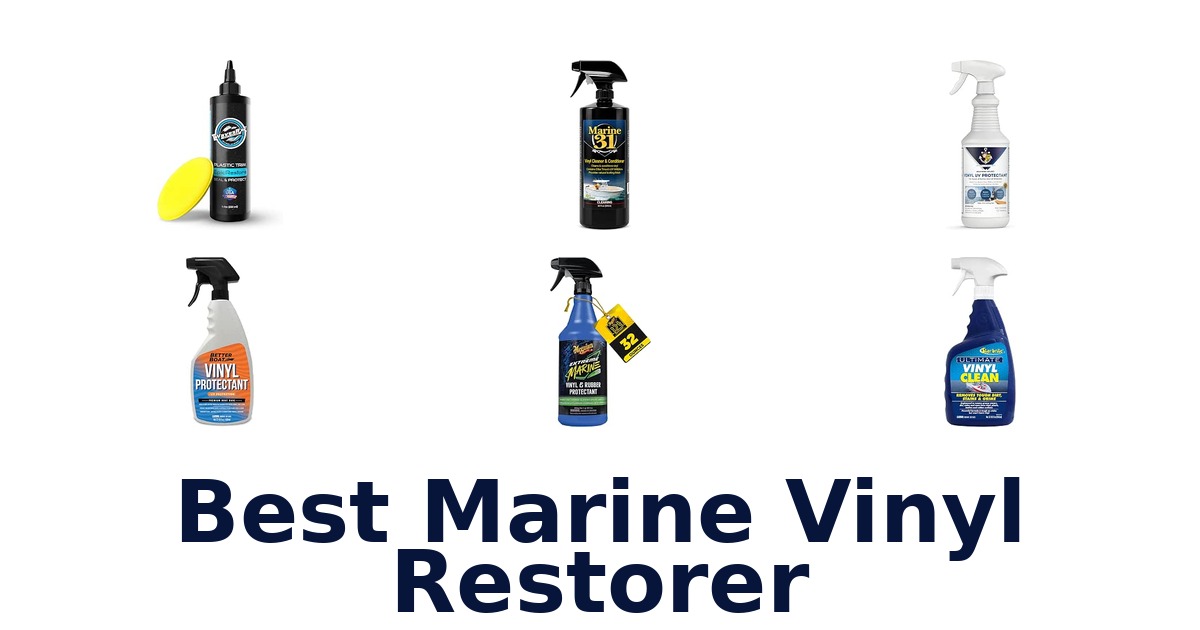 Best Marine Vinyl Restorer